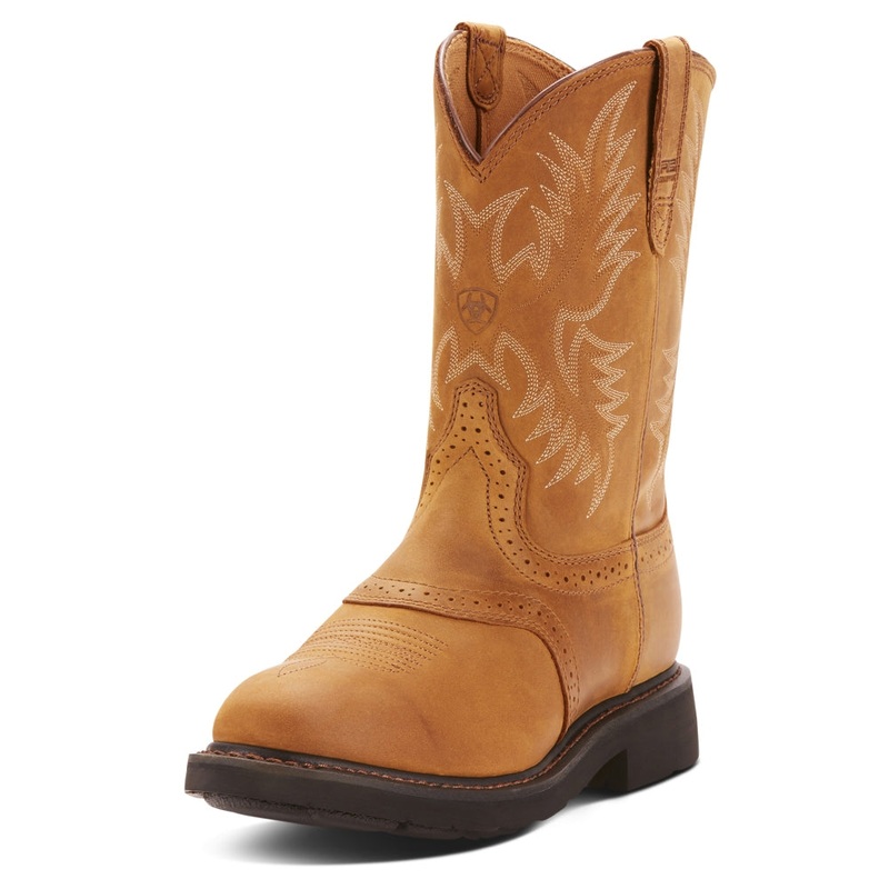 10002304 Ariat Men’s Sierra Saddle Boot – Aged Bark