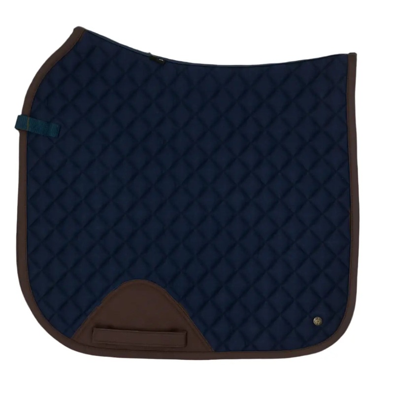 16 Cypress Navy & Hickory Saddle Pad