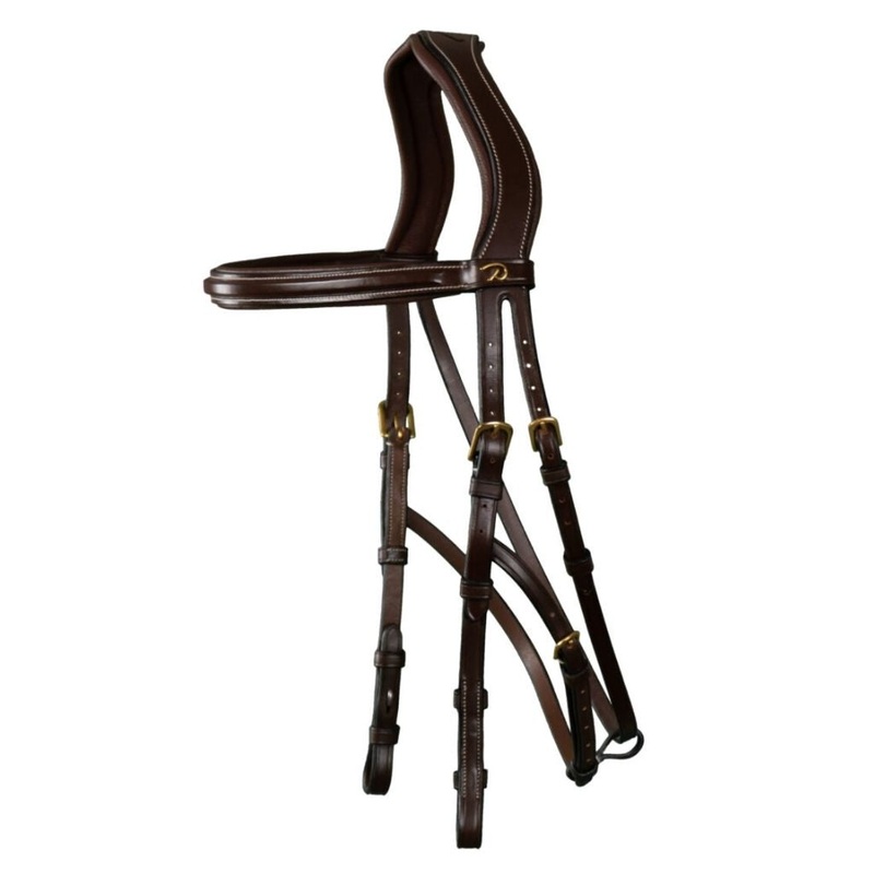 Dyon D Collection Hackamore Bridle