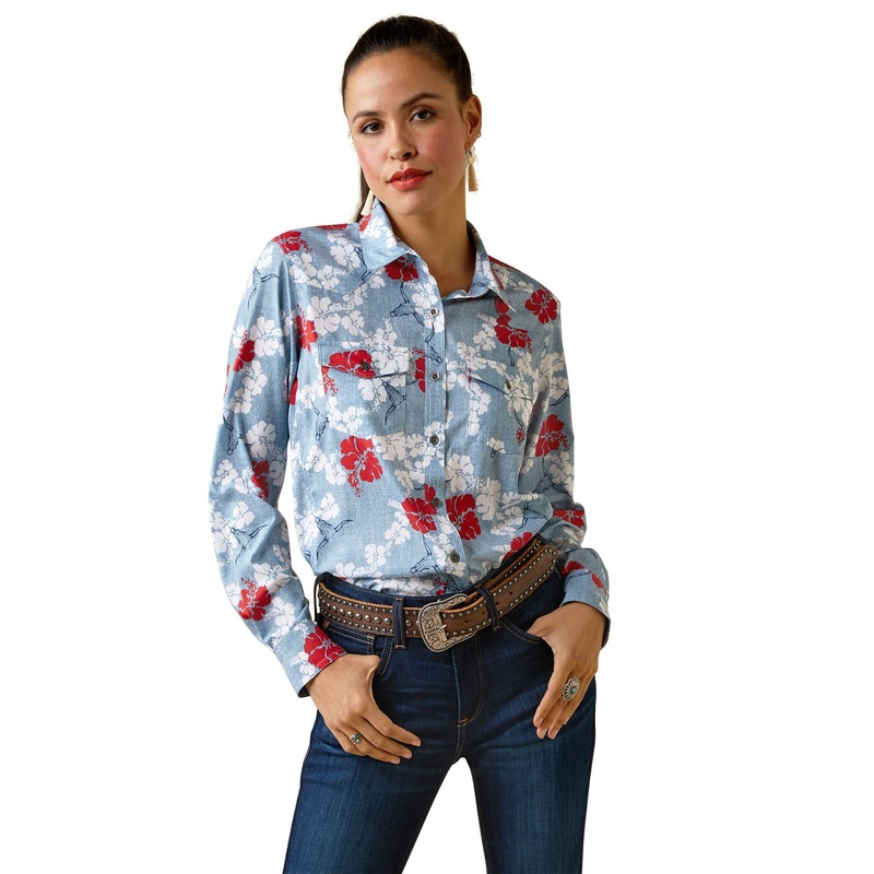Ariat Ladies Western VentTEK Stretch Shirt
