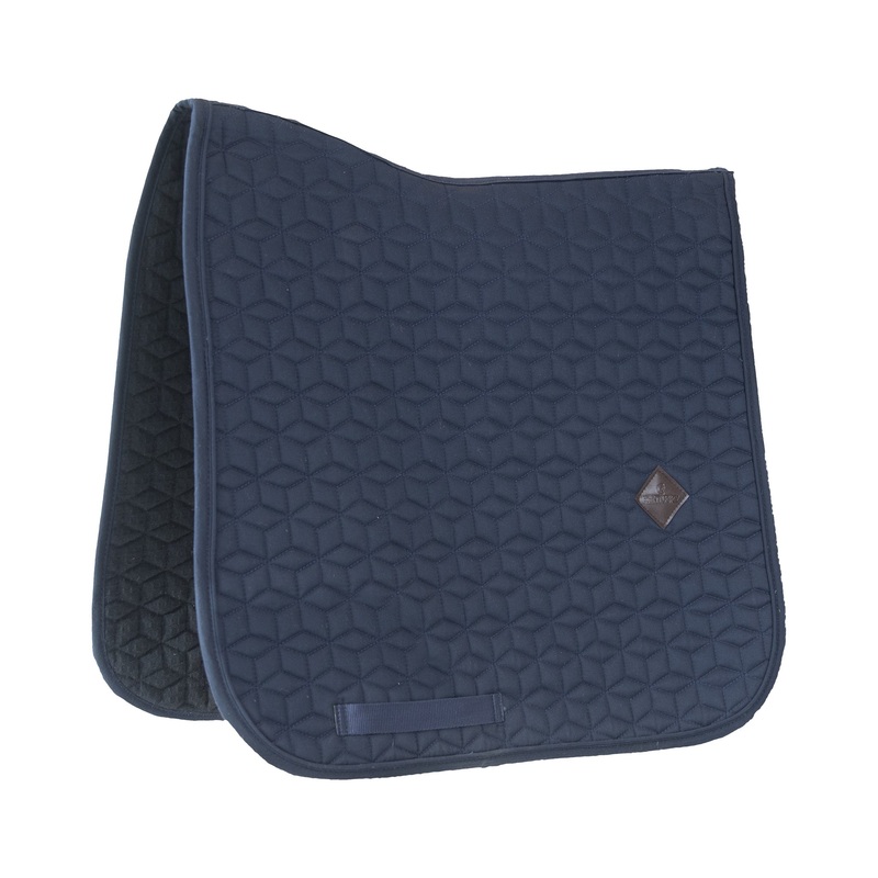 Kentucky Horsewear Saddle Pad Classic Dressage Navy Full