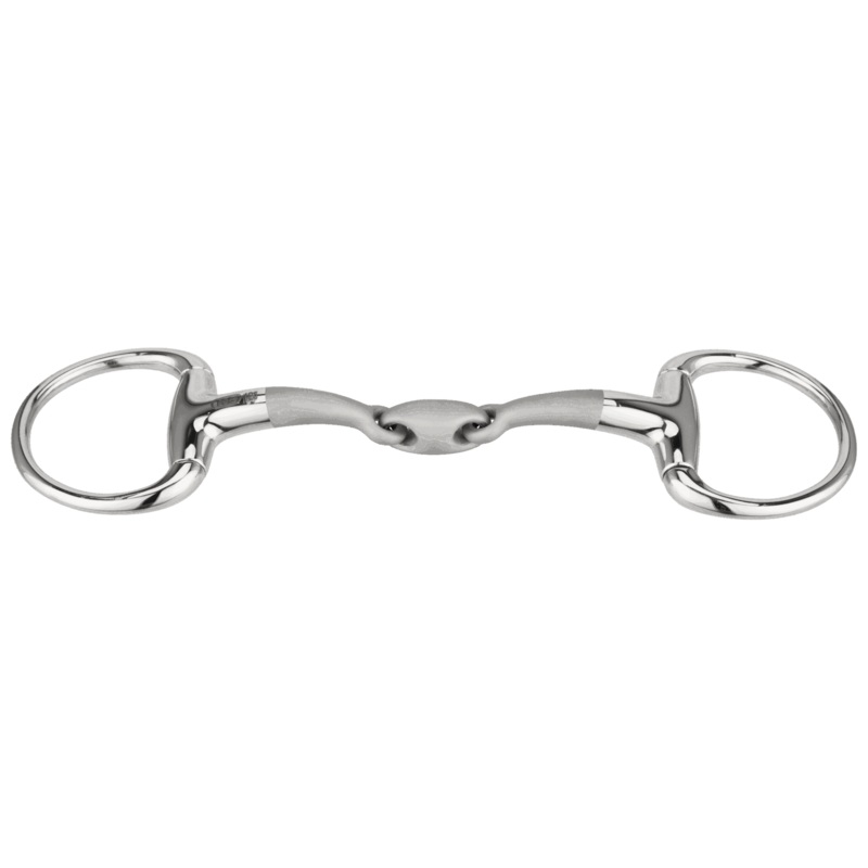 Sprenger Satinox Eggbutt Bit 14mm Stainless Steel Double Jointed 55mm Ring