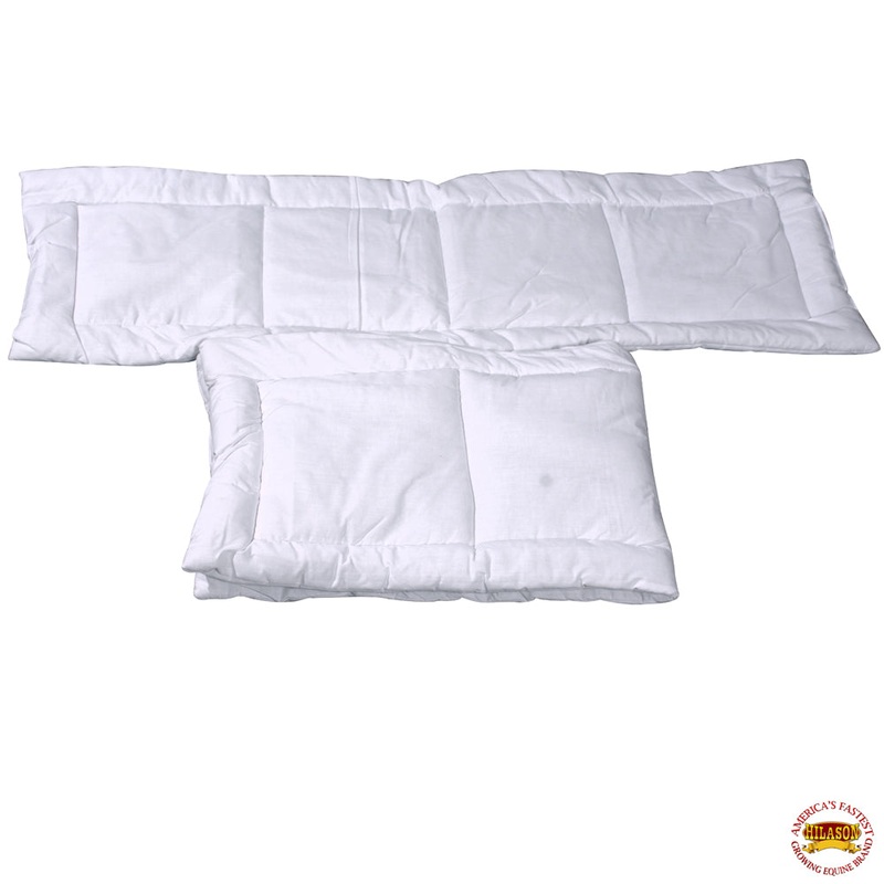 12″ X 36″ Hilason Cotton Quilted Polyfill Horse Standing Leg Wrap Pair