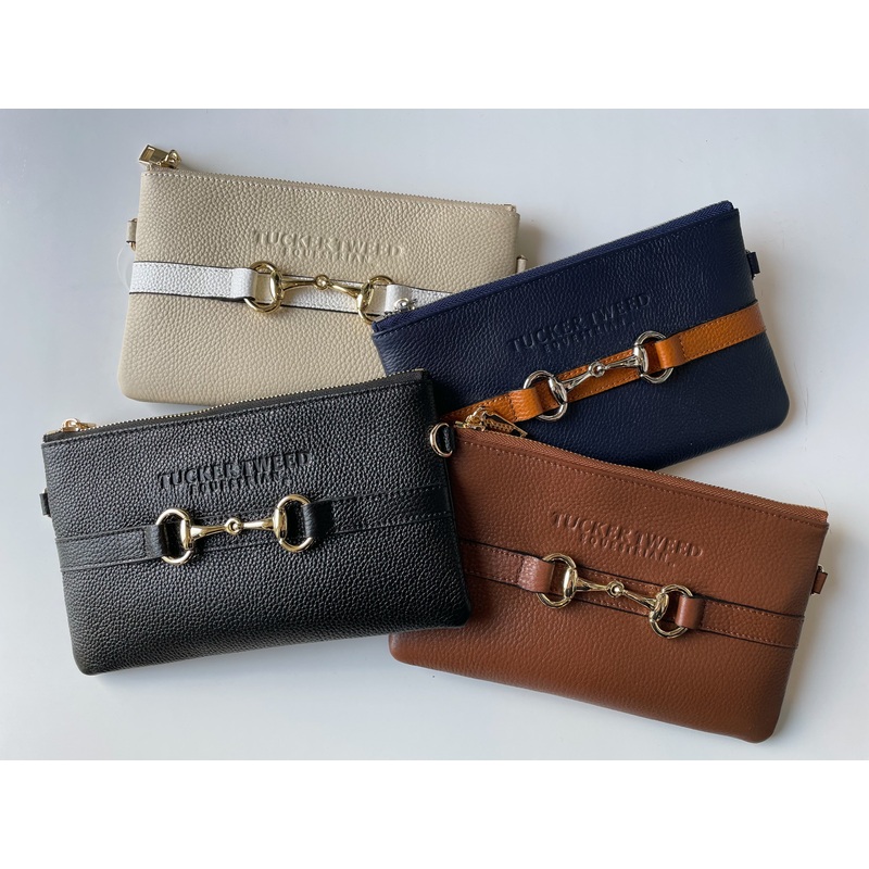 Tucker Tweed Wellington Wristlet