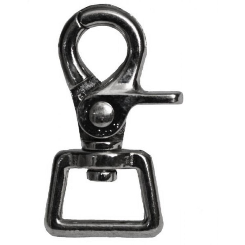 0.75″ x 2.5″ scissor snap with square end eye