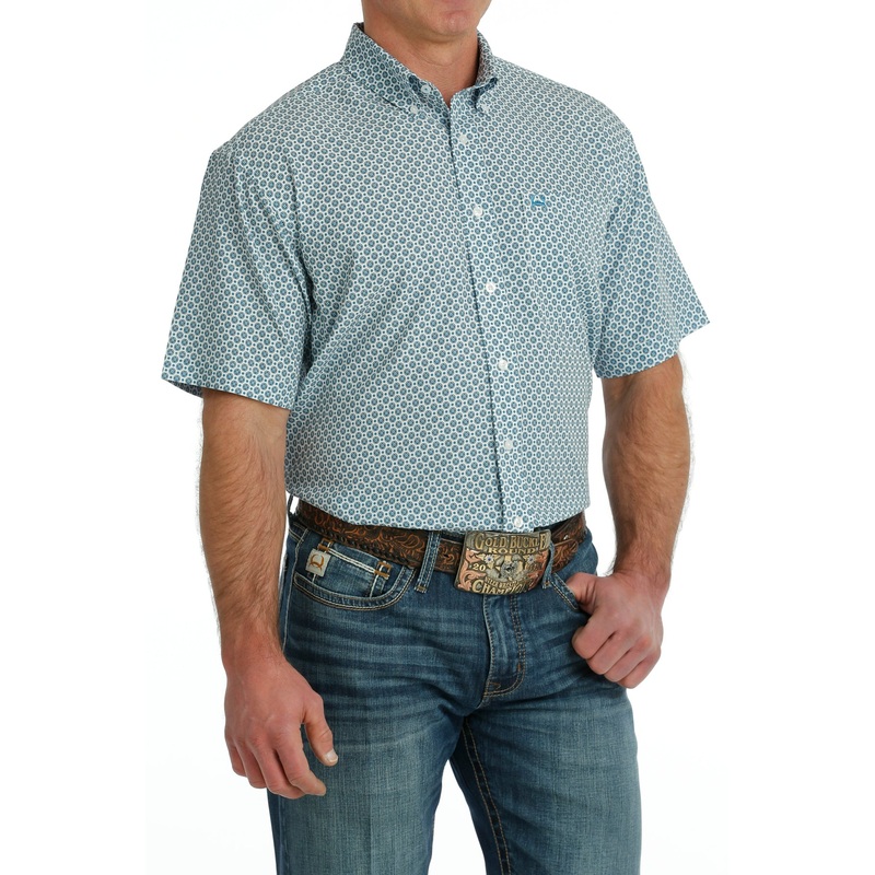 Cinch Arenaflex  ~ White/Blue~ Only Large, XXL