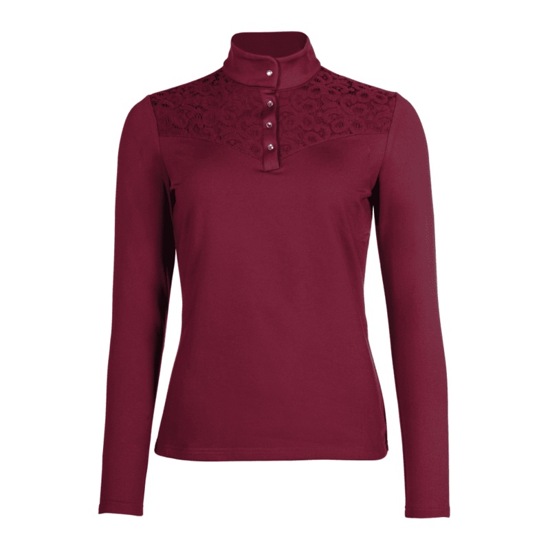 HKM Berry Lace Functional Shirt