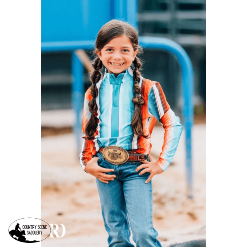 *YOUTH* TEAL SERAPE SUN SHIRT