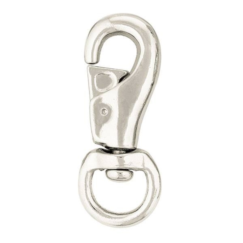Barcoded 3142 Bull Snap, 1″, Nickel Plated