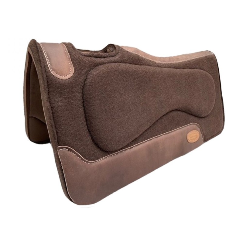 Klassy Cowgirl 1″ Thick Felt top Pad with vented wither