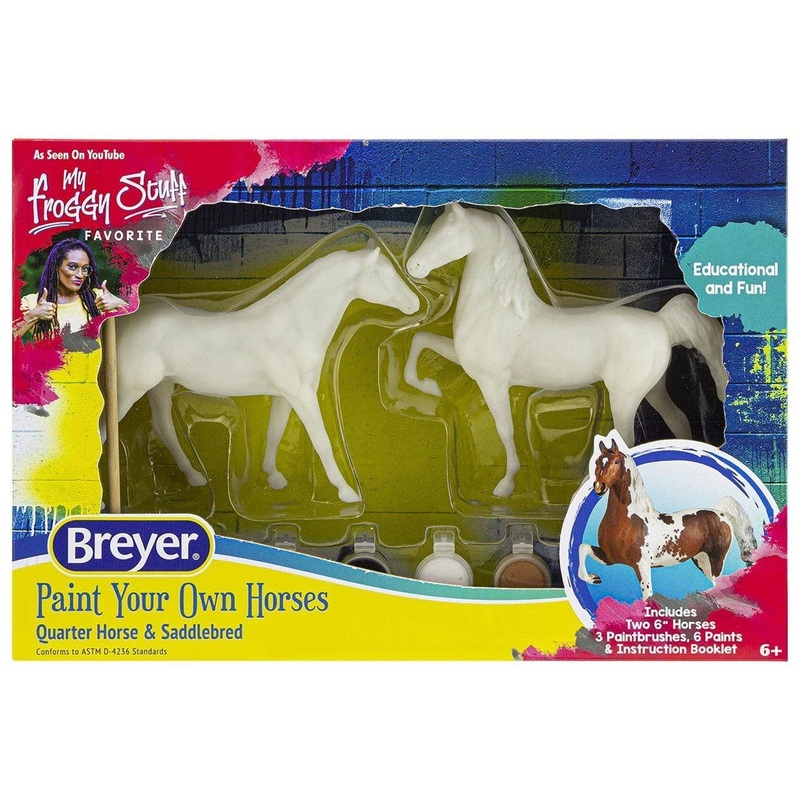 Breyer Paint Your Own Horses – Quarter Horse & Saddlebred