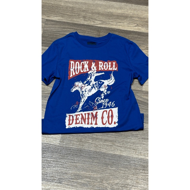Bucking Bronco Tee by Rock & Roll