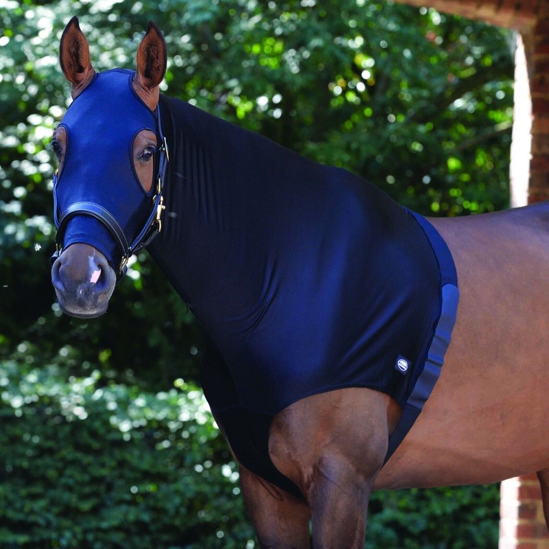 Weatherbeeta Stretch Hood with Zip,  Show Prep Horse Neck Hood.