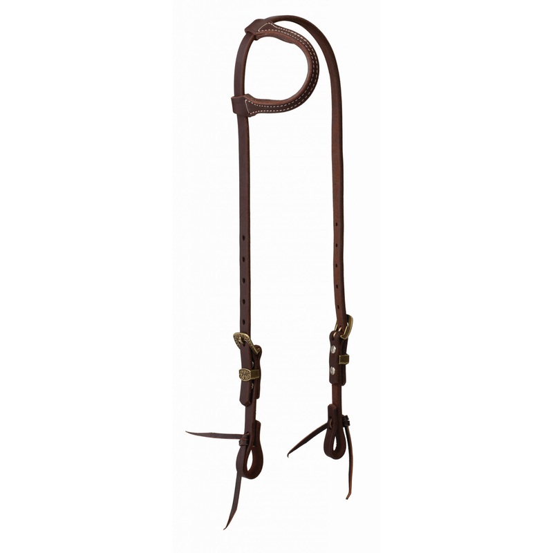 Weaver WorkingTack Vintage Heel SL/Ear Headstall