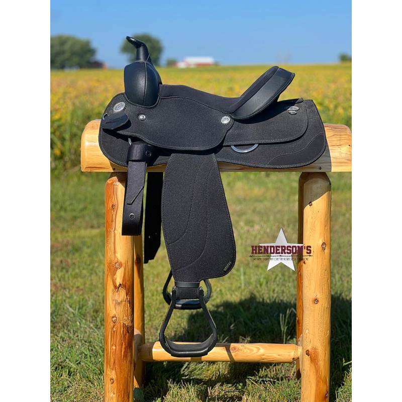 Wintec Western Synthetic Saddle ~ Black 16″