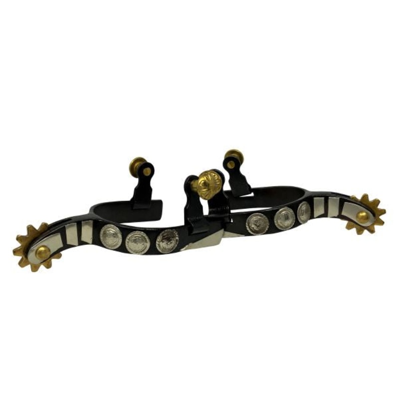 Youth Black W/Conchos Spurs