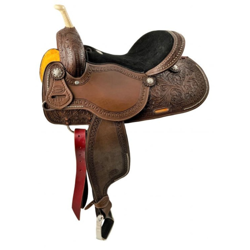 14″,15″,16″ Showman  Argentina Cow Leather Round Skirt Saddle