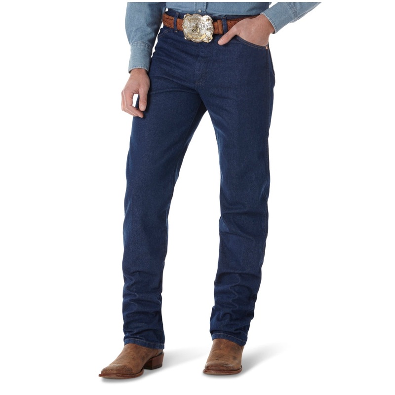 13MWZPW Wrangler Men’s Cowboy Cut Original Fit Jeans – Prewashed Indigo