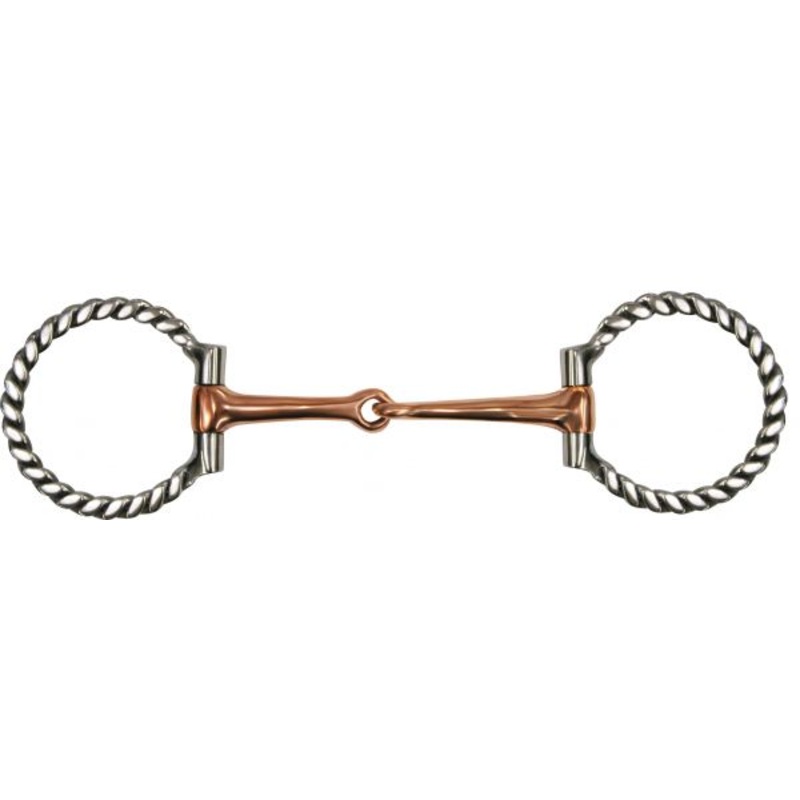 #255733: Showman stainless steel engraved cheeks with horse & rider in the 3