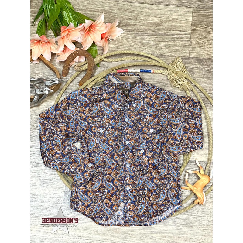 Boy’s Amarillo Country Paisley~ Only Small, Medium