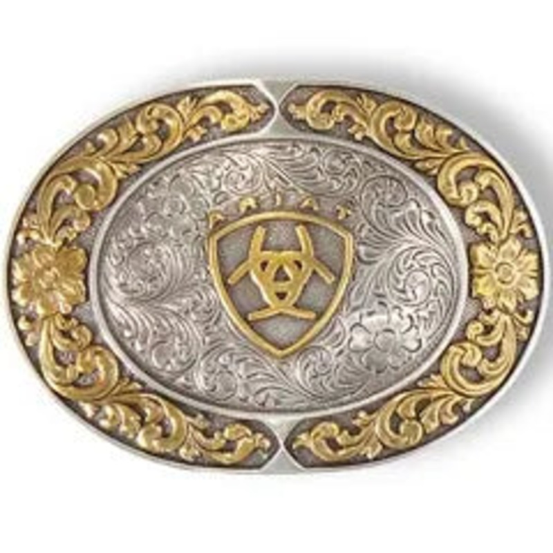Ariat Belt Buckle ~ Floral