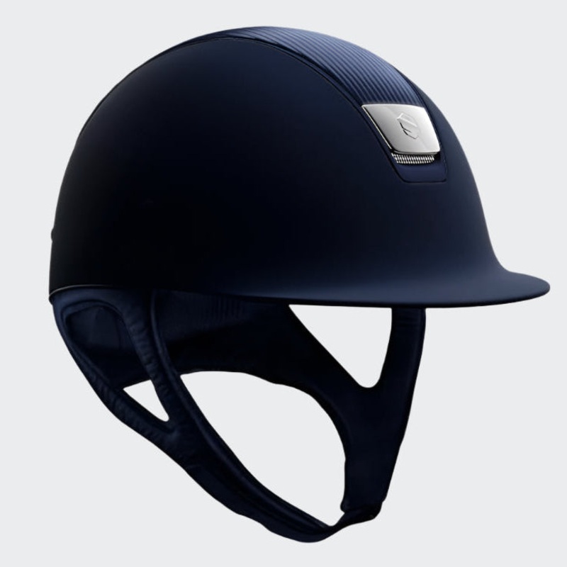 Custom 1.0 Shadowmatt with Leather Top & Matt Navy Trim (MEDIUM SHELL)