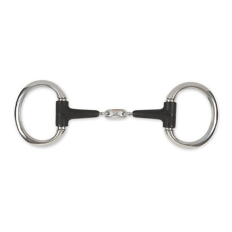 Shires Equikind+ Peanut Link Eggbutt Snaffle Bit