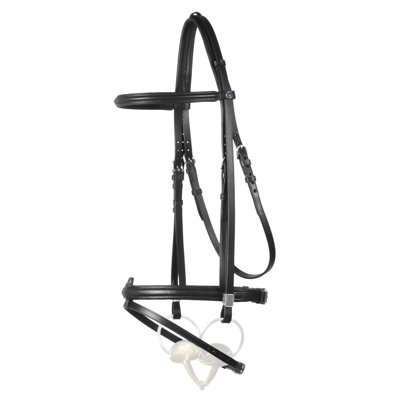 Stubben Leitrim Combinded Noseband with Slide/Lock Snaffle Bridle