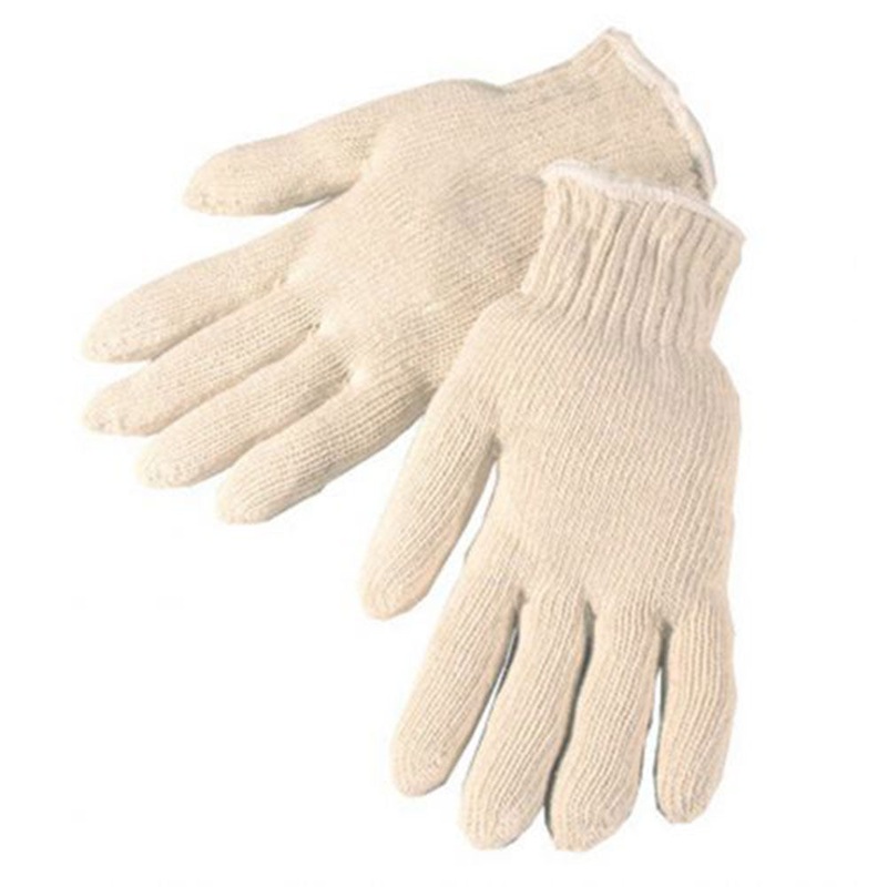 1st Quality Knit White Roping Gloves – Sold by the Dozen