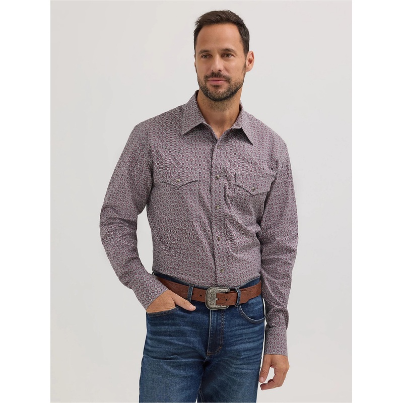 Men’s Wrangler 20X Print ~ Smokey Geo