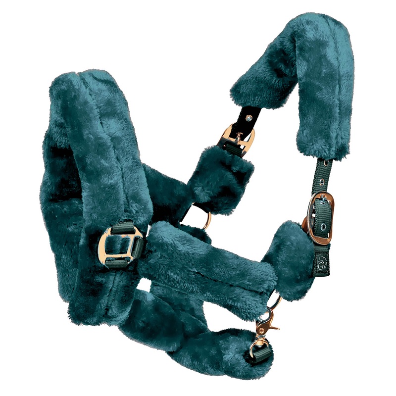Rose Gold Fleece Shipping Halter – Hunter