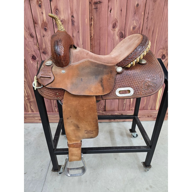 15.5″ Robert Teskey Barrel Saddle