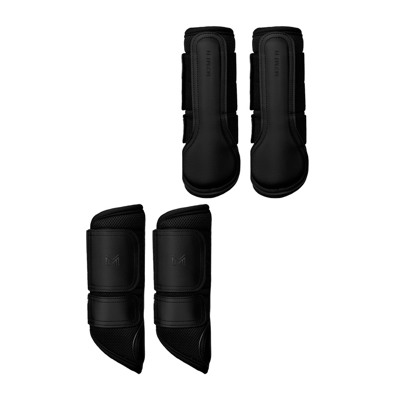 4-Pack Ego Brushing Boots (Black)