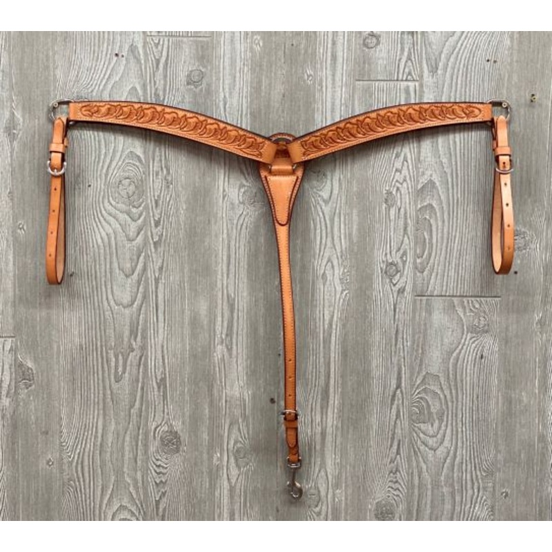Breast collar-benson pattern w/ss hardware