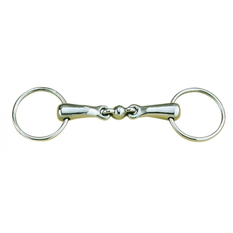 Double Jointed Berry Loose Ring Snaffle