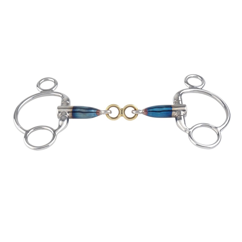 Trust Equestrian Sweet Iron 2.5 Eggbutt French Link Bits