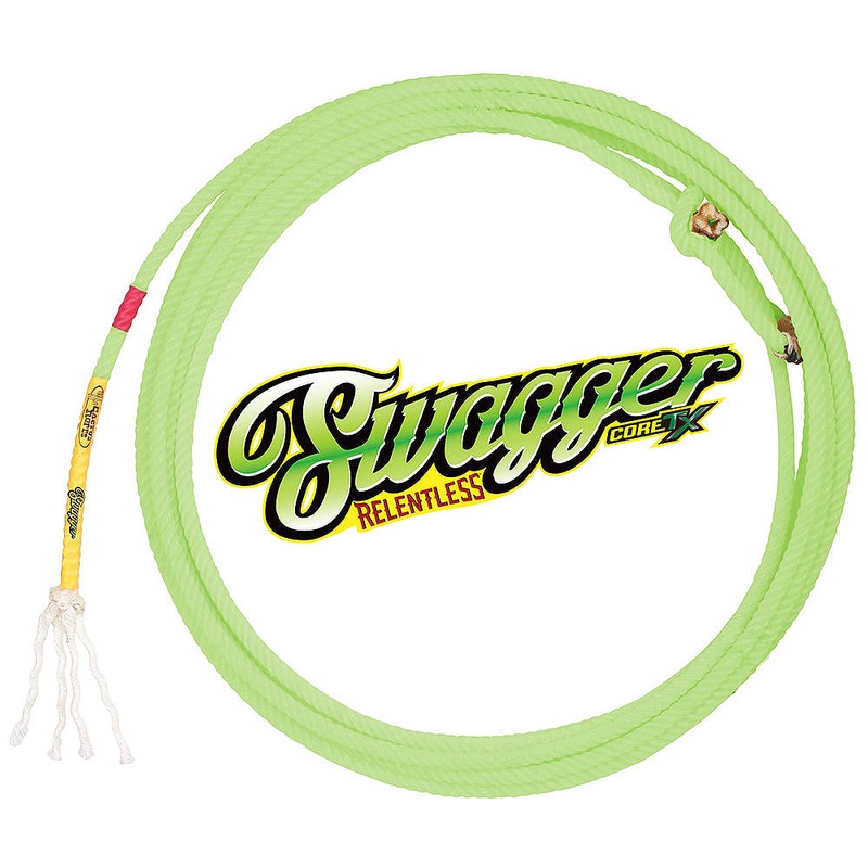 32″ Cactus Swagger Natual Nylon 4 Strand Head Perfect Super Soft Rope Neon Green