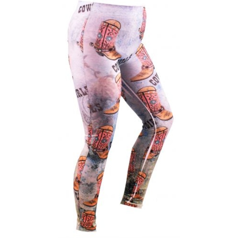 #6459LEG: “Cowgirl Boots” leggings
