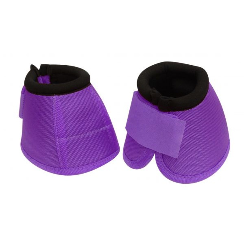 #90159-1M: Showman Medium1680 denier Heavy Duty No Turn bell boot with double velcro closure