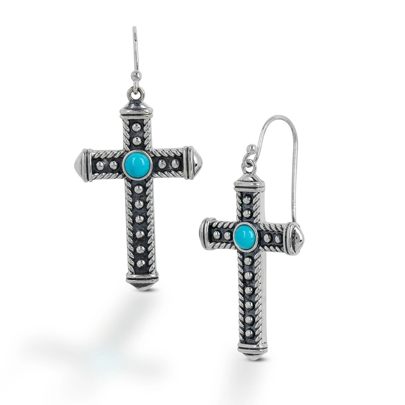 Women’s Western Earrings- Southwest Cross- FREE SHIPPING