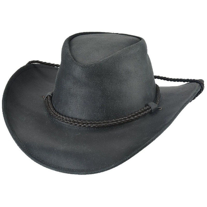 HIlltop Leather Hat by Bullhide