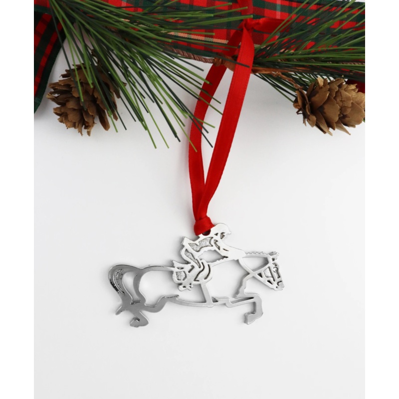 Loriece Crystal Hunter Jumper Horse Ornament