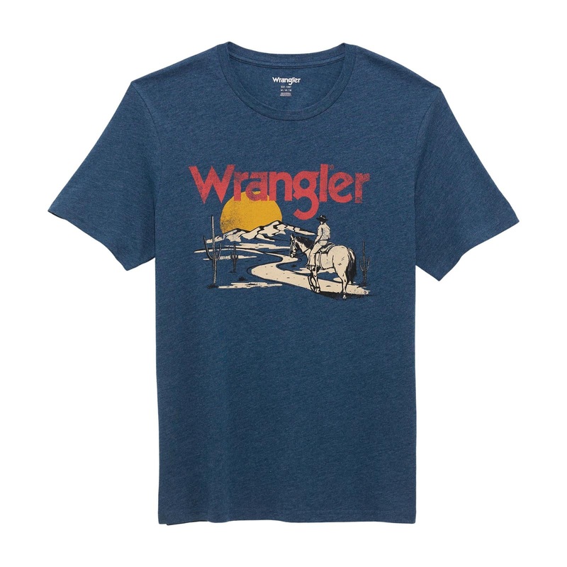Men’s Wrangler Tee ~ Gibraltar Sea Heather