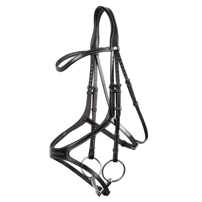 Montar Excellence Ergonomic Leather Bridle