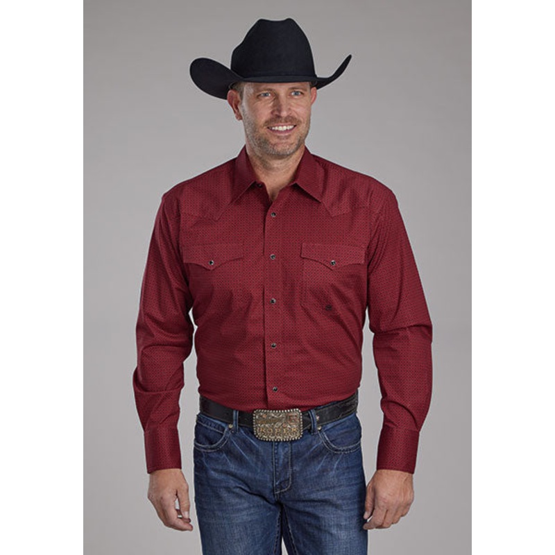 Diamond Stretch Poplin by Roper