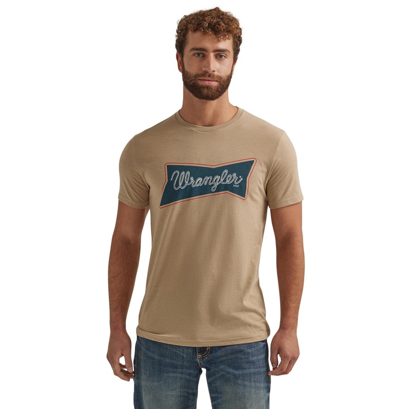 Men’s Wrangler Year-Round Tee ~ Khaki