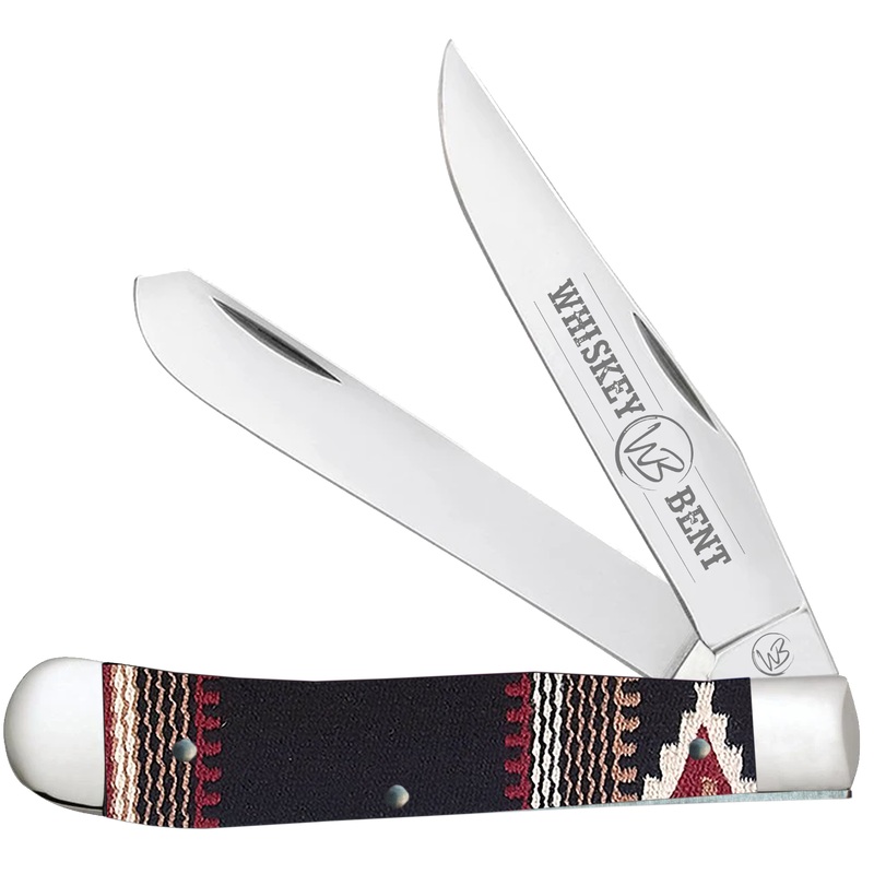 Whiskey Bent Knife ~  Trapper ~ Aztec