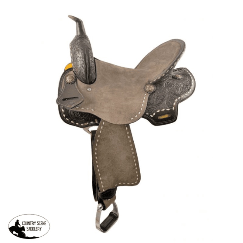 15″, 16″Double T  Barrel style saddle Set