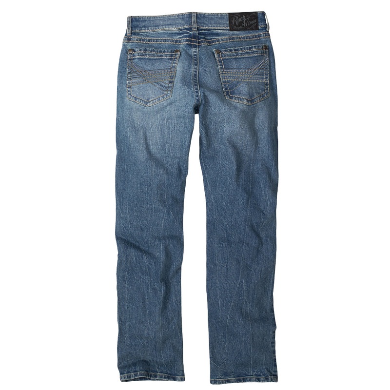 MRS47RM Wrangler Rock 47 Men’s Slim Fit Straight Leg Jean – Remix