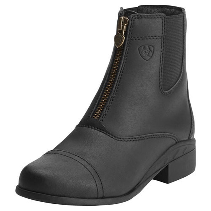 10015198 Ariat Youth Scout Zip Paddock Boots – Black